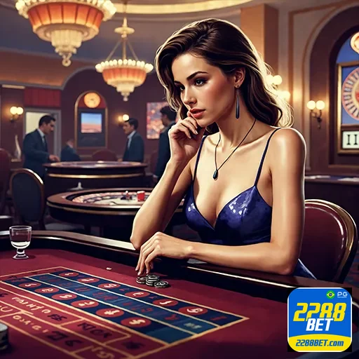 Imagem promocional do 2288bet, um casino online, destacando jogos e diversão em alta qualidade